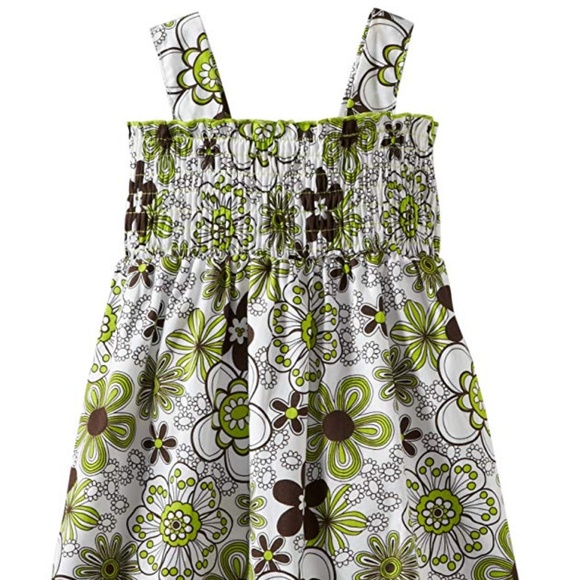 Lulybird Girls Smocked Ruffle Sundress Clothes Dress Lot Floral size 2T NWT - Picture 6 of 7